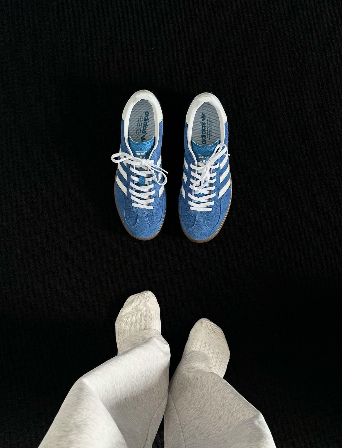 👟爆款板鞋 | adidas Gazelle Indoor 蓝白棕